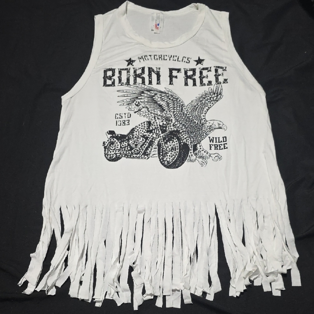 NWOT Liberty Wear Motorcycle Top size S